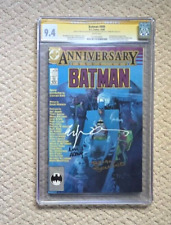 Batman 400 CGC 9.4 SS Bill Sienkiewicz Brian Bolland Arthur Adams Signed 3x 1986 picture