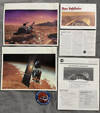 1997 Mars Pathfinder Lithograph Set SEALED NASA JPL Jet Propulsion Lab SLIDES picture