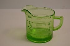 Vintage Uranium Measuring Cup Glass GLOWS Collectible Kitchen Decor picture