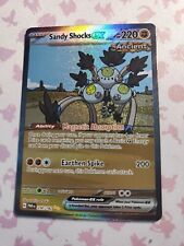 Pokemon Sandy Shocks ex Paradox Rift G PARen 250/182  Rare Special MINT + picture