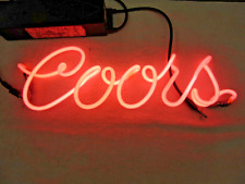 Vintage Coors Neon Part PINK Rare picture