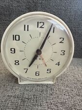 Westclox Keno Clock Alarm Vintage Wind Up 1960s Retro Home Décor Made USA Works picture