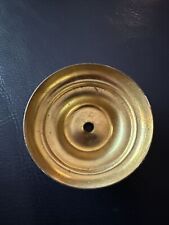 Antique Lamp Vintage Solid Brass Small 2” Heat Cap for Lamp picture