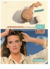 maybelline Smart Beautiful Sheer Essentials Makeup Vintage 1990 Print Ad picture