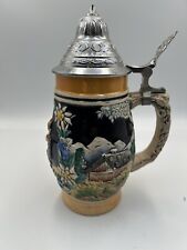 Vintage Authentic German Beer Stein Marked On Bottom picture