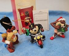 Trio Tazmanian Devil Warner Brothers Christmas Ornaments Nutcracker Looney Toons picture