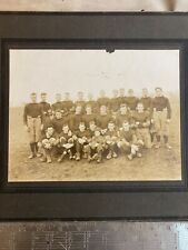 Antique Cabinet Photo University of Washington or High School Football Team Big picture