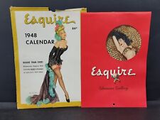 1948 Esquire Calender With Original 1948 Envelope ~ T703AG picture