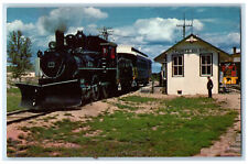 c1950's Greater Winnipeg Hydro District 440 Locomotive Manitoba Canada Postcard picture
