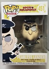 Funko Pop Rocky And Bullwinkle Fearless Leader Figure #451 Vaulted W/ Protector picture