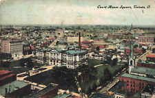 Toledo OH Ohio, Court House Square, Vintage Postcard picture