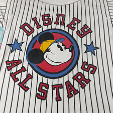 Vintage 90s Disney Mickey All Stars Baseball Jersey T Shirt picture