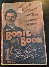 Walford Bodie 1907 The Bodie Book softcover hard to find magician hypnotist picture