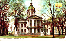 Concord New Hampshire State Capital postcard a65 picture