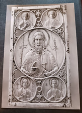postcard art St John Baptist with Philip Stephen Andrew Thomas ivory Byzantine picture
