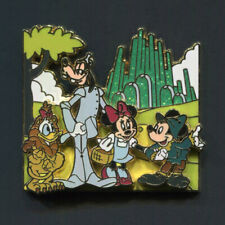 Disney Pin Wizard of Oz Mickey Mouse Minnie Goofy Donald Great Movie Ride Moment picture