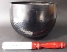 or2453 JAPANESE BUDDHIST SINGING BOWL ORIN 10.5inch / 26.7cm Width by SHUNRYU 俊龍 picture