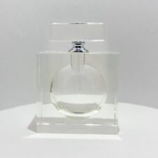 Simple and Elegant Square Crystal Clear Perfume Bottle picture