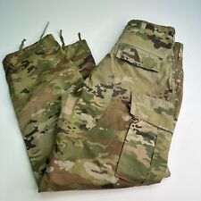 Army Combat Uniform Unisex Trouser Camouflage Cargo Pockets Pants Size M Regular picture