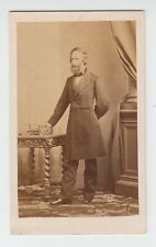 [74428] 1860's CDV REAL PHOTO of UNKNOWN GENTLEMAN by ITALIAN PHOTOGRAPHER picture
