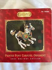 2004 Breyer Painted Pony Porcelain Carousel Horse Ornament No. 700904 picture