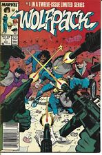 WOLFPACK #1 MARVEL COMICS 1988 BAGGED / BOARDED picture