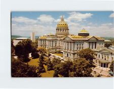 Postcard Capitol Building Harrisburg Pennsylvania USA picture