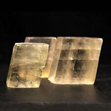 100g Natural Iceland Spar Cubic Calcite Crystal Quartz Specimen Healing Mineral picture