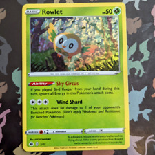 Rowlet 2/15 Holo McDonalds Collection Promo 2022 Pokemon Card Near Mint picture