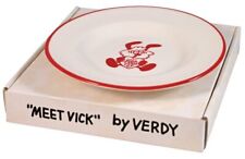 NIB Meet Vick by Verdy Girls Dont Cry Plate Bowl White NOS picture