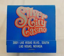 Vintage Matchbook Unstruck - Silver City Casino - Las Vegas Nevada picture
