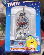 NEW In Box Vintage M&M Anniversary Porcelain Clock picture