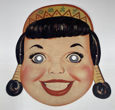 Princess mask Royal Desserts Howdy Doody Show Vintage 1950's rare Photos picture