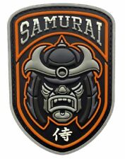 Samurai Warrior Morale Patch [PVC Rubber - Hook Fastener -SW2] picture
