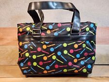 Vintage Tupperware Carry On Tote Bag Colorful Logo Spring Travel picture
