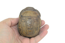 Rare Antique Ancient Egyptian Scarab Pharaonic Scarab Amulet Hieroglyphic Magic picture