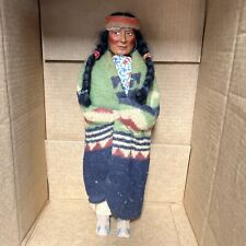 Vintage Native American Indian Skookum Bully Doll 16