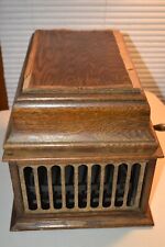 Antique 1918 Edison Amberola Cylinder Phonograph Windup Model 30 Player (Works) picture