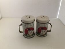 Vinage, 60s/70s Tin Duck Salt And Pepper Shakers picture