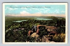Adirondacks NY-New York, Big Bear Mountain, Fourth Lake Vintage c1929 Postcard picture