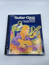 Mel Bays Guitar Class Method Publication Song Book Instruction 1972 picture