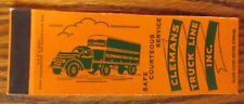 TRUCK - TRUCKING CO.: CLEMANS TRUCK LINE (INDIANA & MICHIGAN) -K27 picture