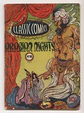 Classics Illustrated 008 Arabian Nights #1 GD 2.0 1943 picture
