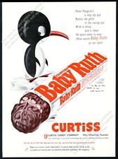 1956 Baby Ruth candy bar cute penguin art vintage print ad picture