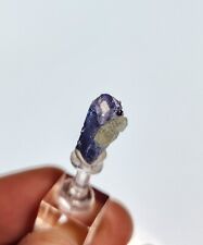 RARE Combo Terminated Tanzanite W/ DT Diopside Gem Crystal - Tanzania 0.93g picture