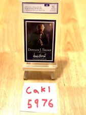 Holographic President Donald Trump Prayer Mint Condition Trading Card MAGA picture
