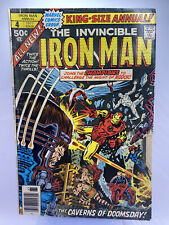 The Invincible Iron Man King-Size Annual #4 Marvel Comics 1977 Vintage Comic picture