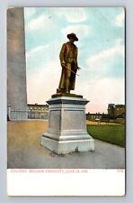 Boston MA-Massachusetts, Colonel William Prescott Statue, Vintage Postcard picture