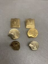 Set Of 6 - United Way vintage Hat Lapel pins picture