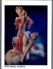 #4 Jane Frazee Artist Zoe Mozert. Vintage 1995 Hollywood Pinup Card picture